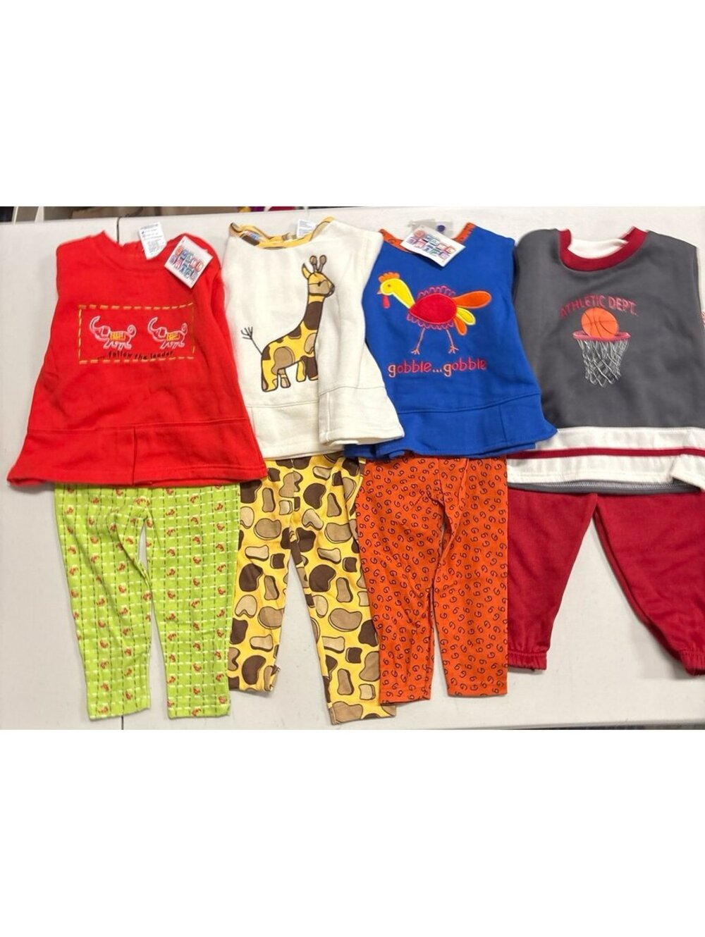 Small Steps 18M Toddler Sweatshirt Bundle 4-outfit Lot NWT